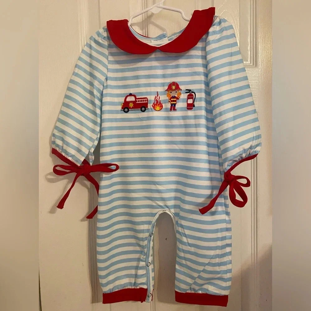New Girl’s Fireman Romper